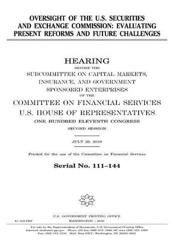Oversight of the U.S. Securities and Exchange Commission