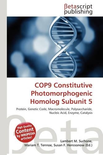 Cop9 Constitutive Photomorphogenic Homolog Subunit 5: (English)