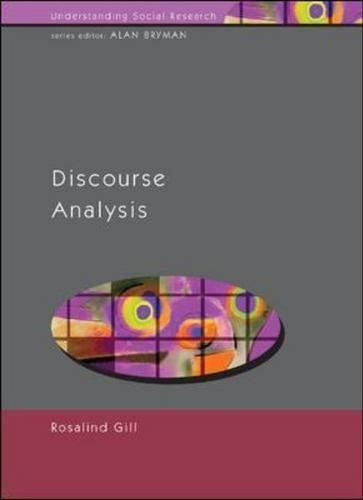 Discourse Analysis: Text, Narrative and Representation
