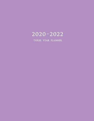 2020-2022 Three Year Planner