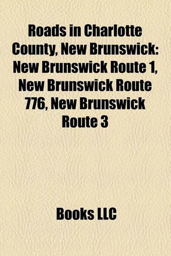 Roads in Charlotte County, New Brunswick