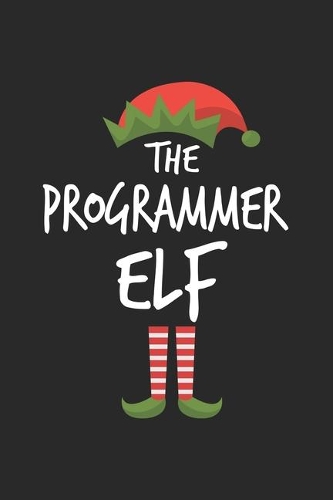 Funny Programmer Elf Christmas Notebook Gift