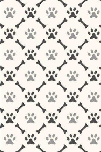 Dog Pattern - Paws and Bones Decoration
