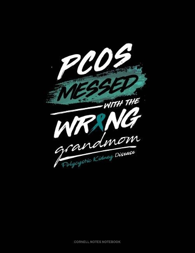 Pkd Messed with the Wrong Grandmom: Cornell Notes Notebook(484 Cornell Notes Notebook)