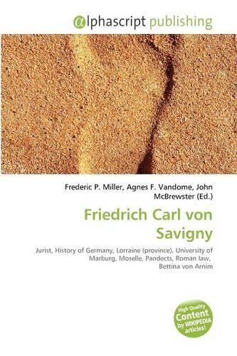 Friedrich Carl Von Savigny