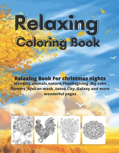 Relaxing coloring book