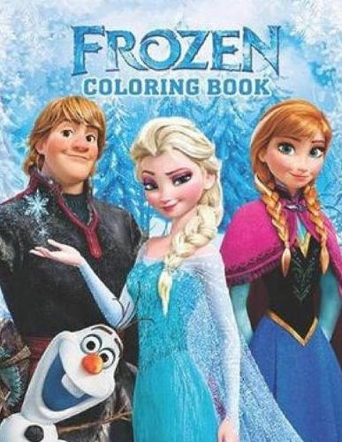 Frozen Coloring Book: Great Book for Frozen Lovers! Colouring Books for Christmas - Cute and will be a Great Christmas Gift for Kids, Good for children of all ages.