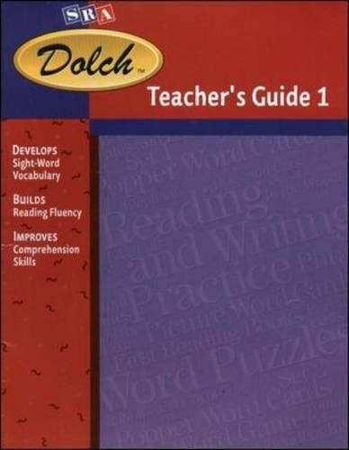 Dolch® First Reading Books Reading Program - First Reading Books Teacher's Guide 1 - Dolch® Level 1