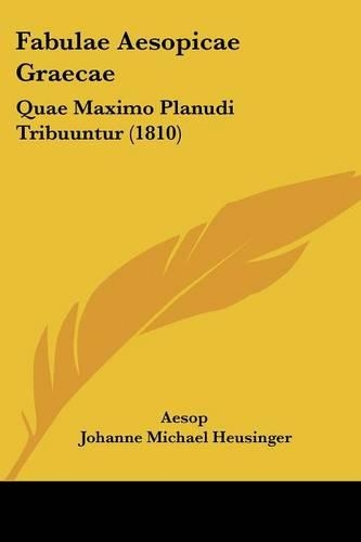 Fabulae Aesopicae Graecae