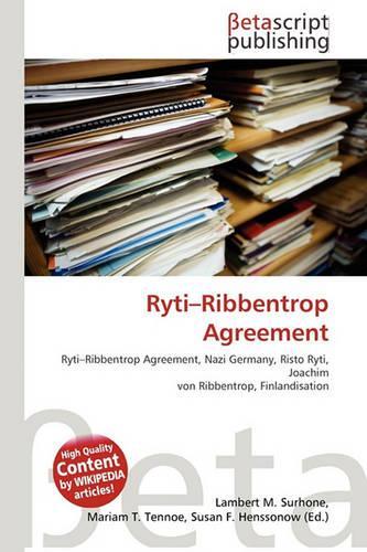 Ryti-Ribbentrop Agreement