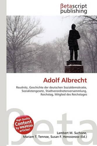 Adolf Albrecht: (German)