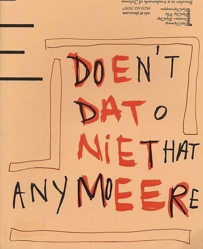 Rik Meijers: Don't Do That Any More(English)