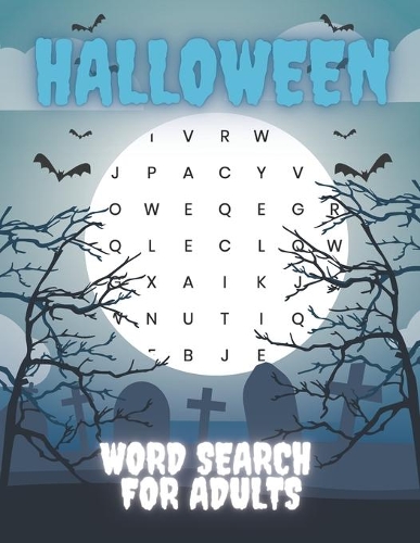 Halloween Word Search For Adults