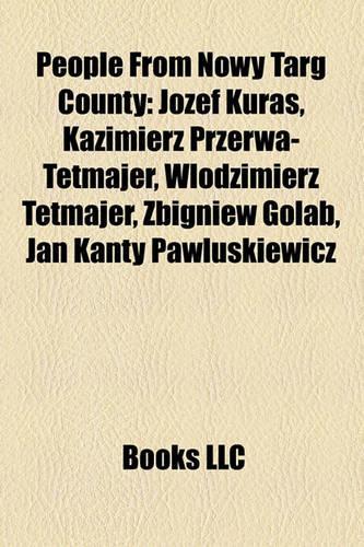 People from Nowy Targ County
