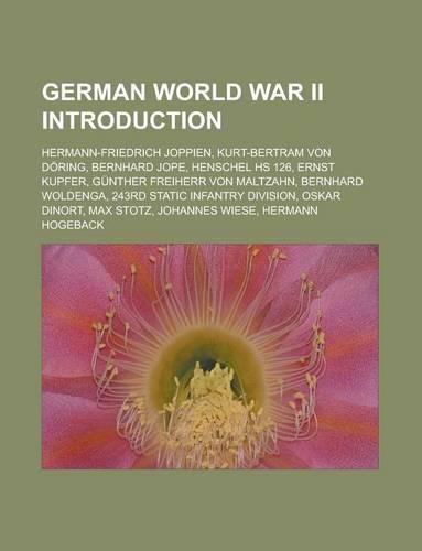German World War II Introduction