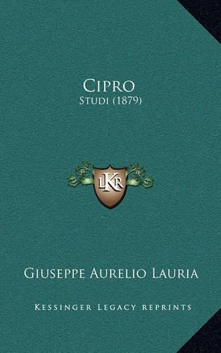 Cipro: Studi (1879)