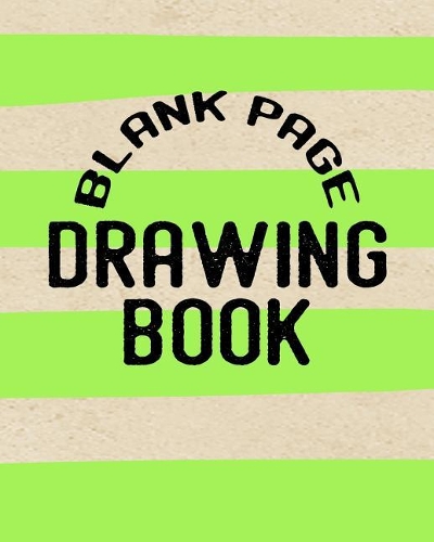 Blank Page Drawing Book