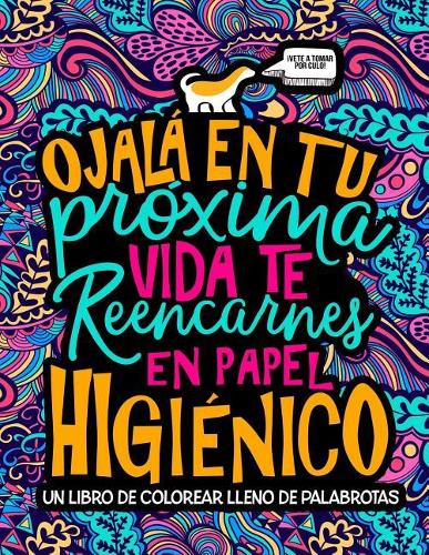 Un libro de colorear lleno de palabrotas
