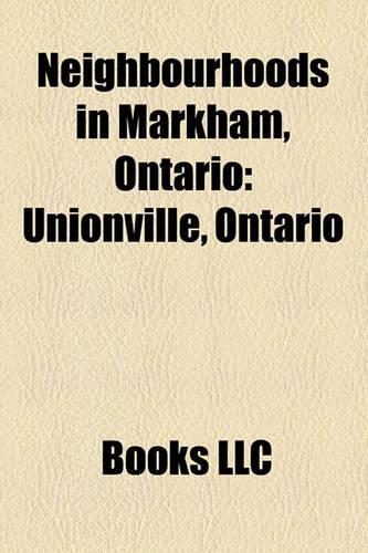 Neighbourhoods in Markham, Ontario