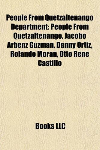 People from Quetzaltenango Department