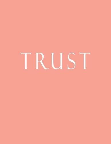 Trust: Decorative Book to Stack Together on Coffee Tables, Bookshelves and Interior Design - Add Bookish Charm Decor to Your Home - Stack Deco Books togeth