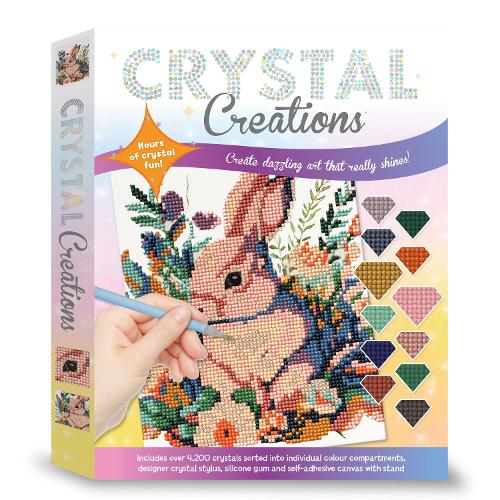 Crystal Creations Flower Bunny