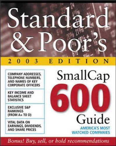 Standard & Poor's SmallCap 600 Guide