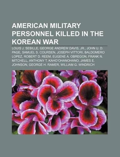 American Military Personnel Killed in the Korean War