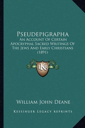 Pseudepigrapha
