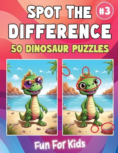 Spot the Difference Book Dinosaurs