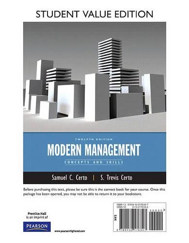 Modern Management