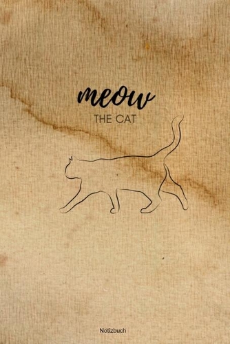 Meow The Cat Notizbuch