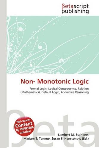 Non- Monotonic Logic
