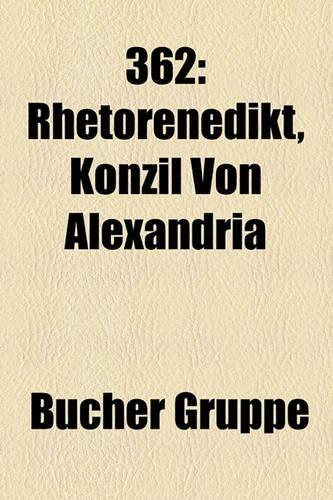 362: Rhetorenedikt, Konzil Von Alexandria(German)
