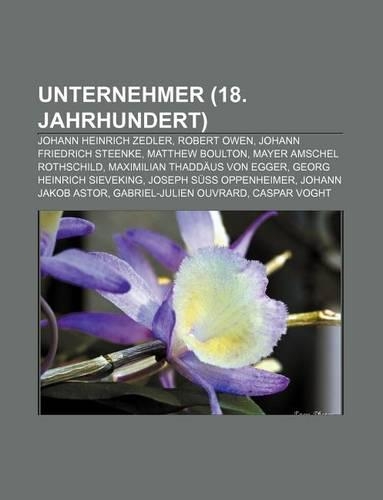 Unternehmer (18. Jahrhundert)