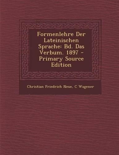 Formenlehre Der Lateinischen Sprache