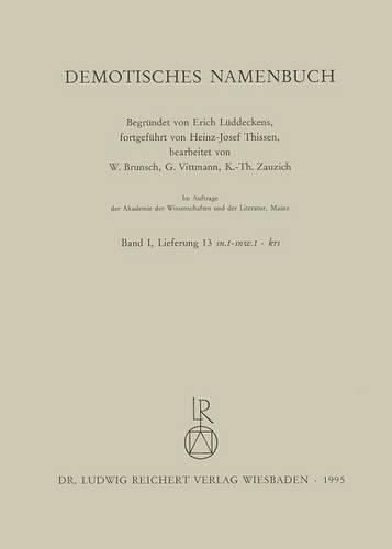 Demotisches Namenbuch