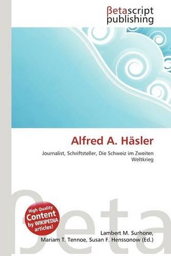 Alfred A. H Sler: (English)