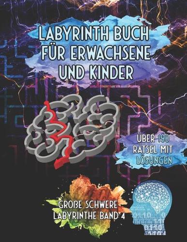 Labyrinth Buch für Erwachsene und Kinder