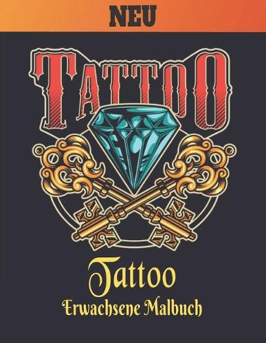 Tattoo Erwachsene Malbuch