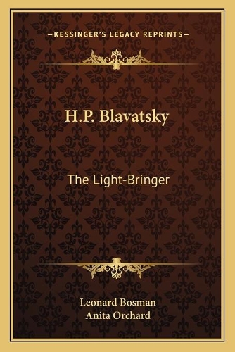 H.P. Blavatsky