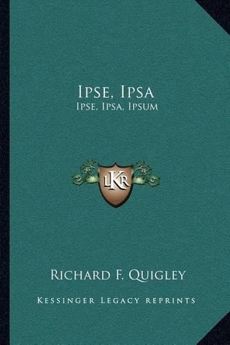 Ipse, Ipsa