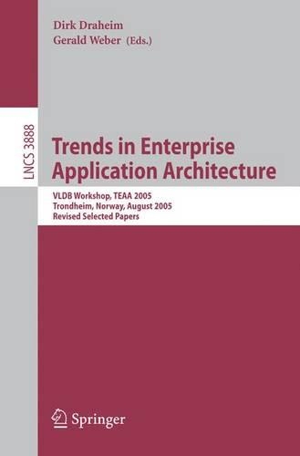 Trends in Enterprise Application Architecture