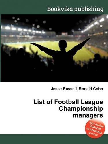 List of Football League Championship Managers