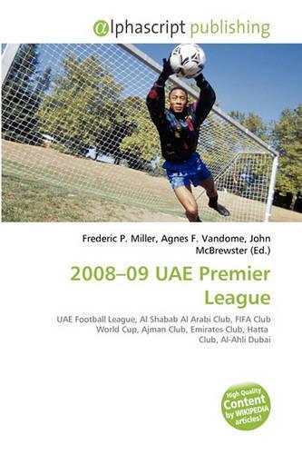 2008-09 Uae Premier League: (English)