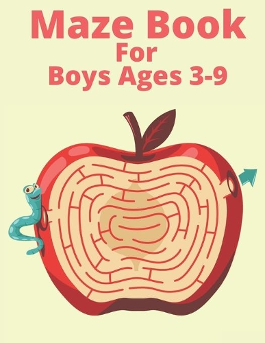 Maze Book For Boys Ages 3-9