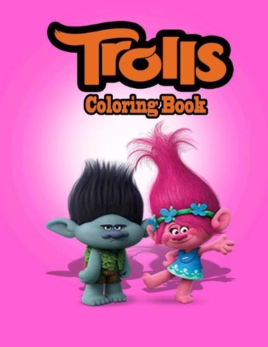 Trolls Coloring Book