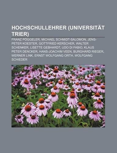 Hochschullehrer (Universitat Trier)