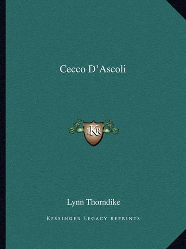 Cecco D'Ascoli