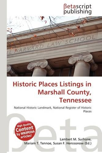 Historic Places Listings in Marshall County, Tennessee